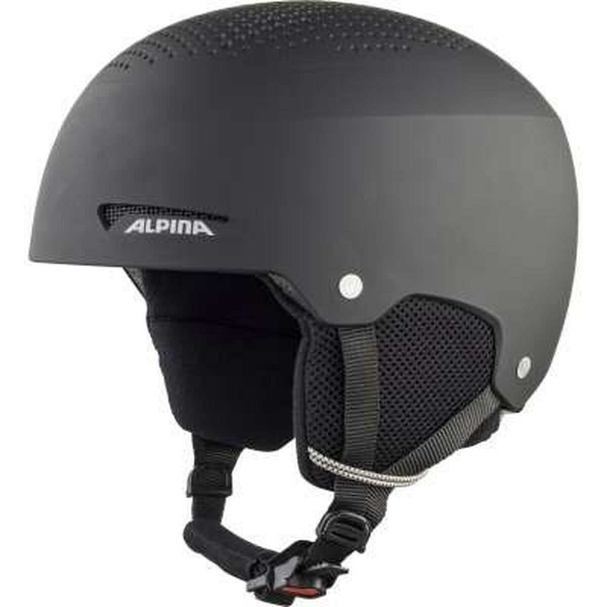 Skidhjälm Alpina Zupo Unisex Svart Svartvit 54-58 cm