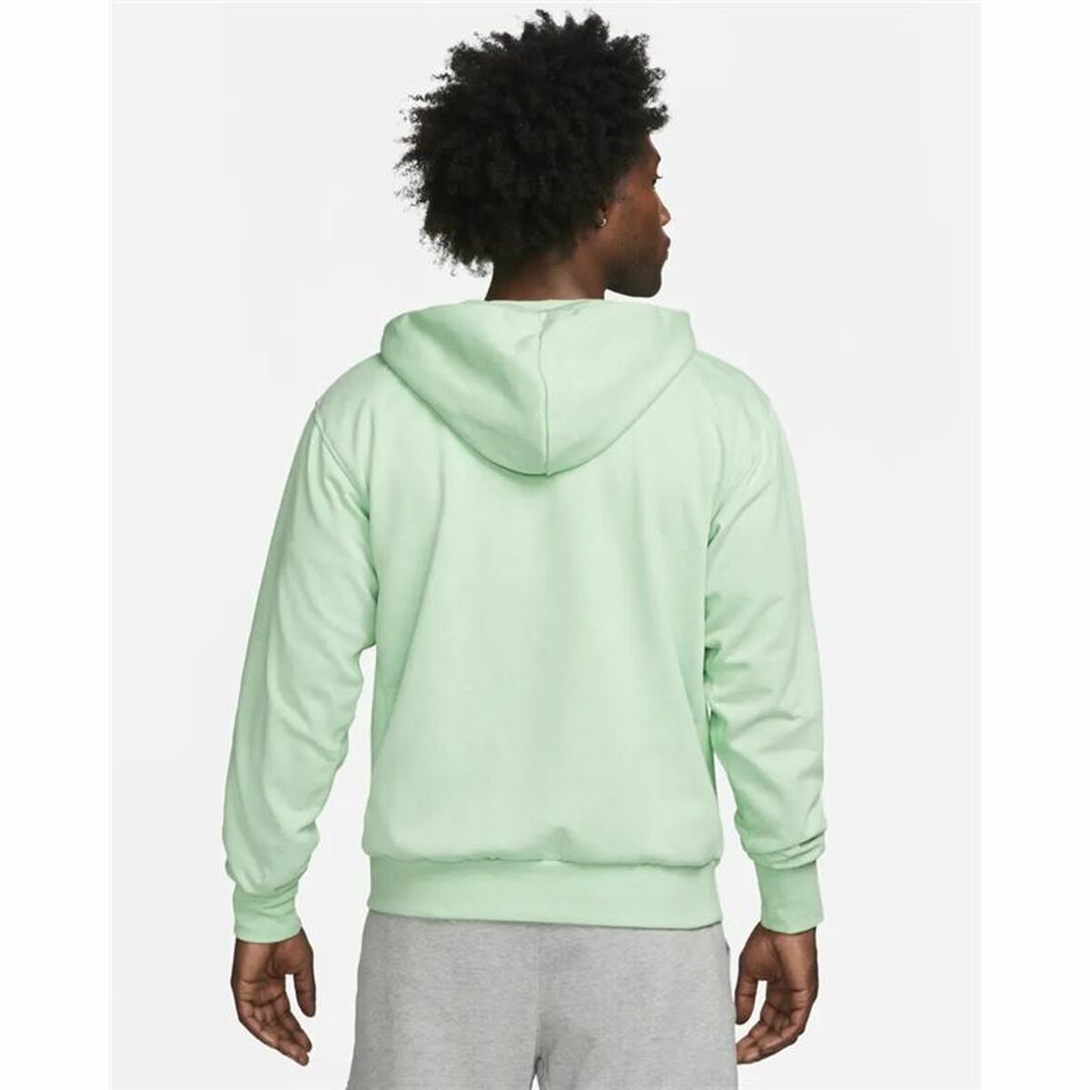 Tröja med huva Herr Nike Dri-FIT Standard Aquamarine - 2