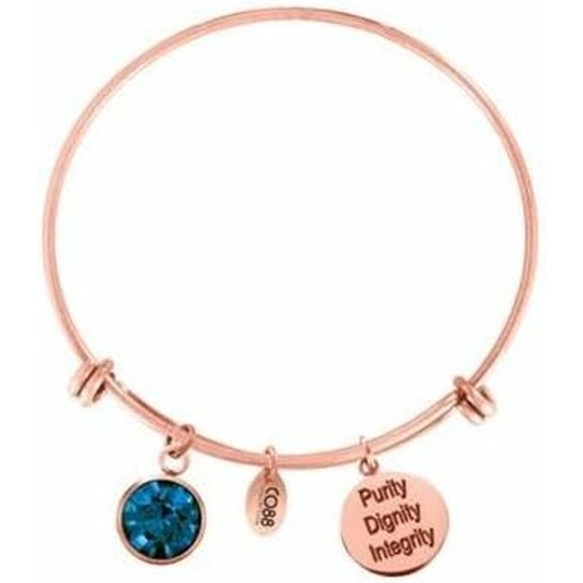 Damarmband CO88 Collection 8CB-12060 Roséguld - 2