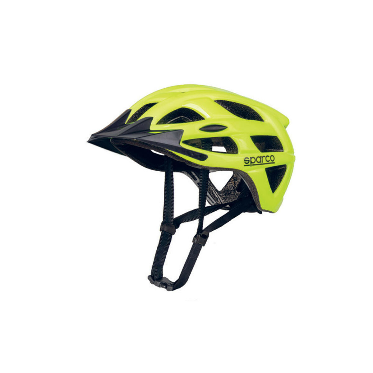 Cykelhjälm för vuxna Sparco S099116GF1S Gul S - 2