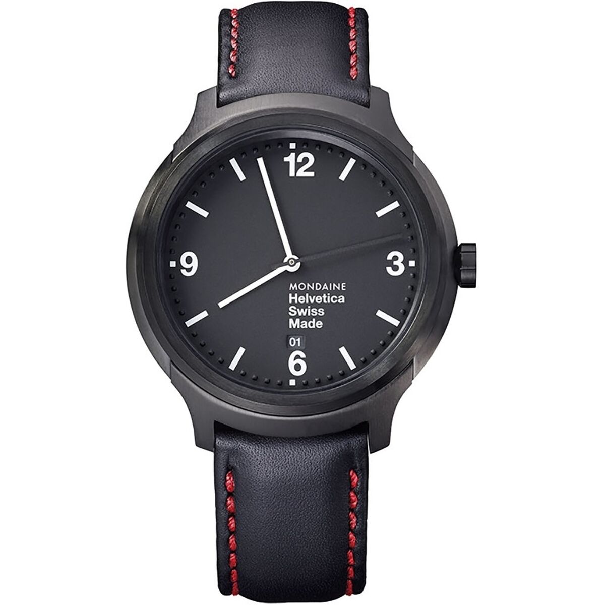 Herrklocka Mondaine HELVETICA No. 1 BOLD NY Edt. (Ø 43 mm)