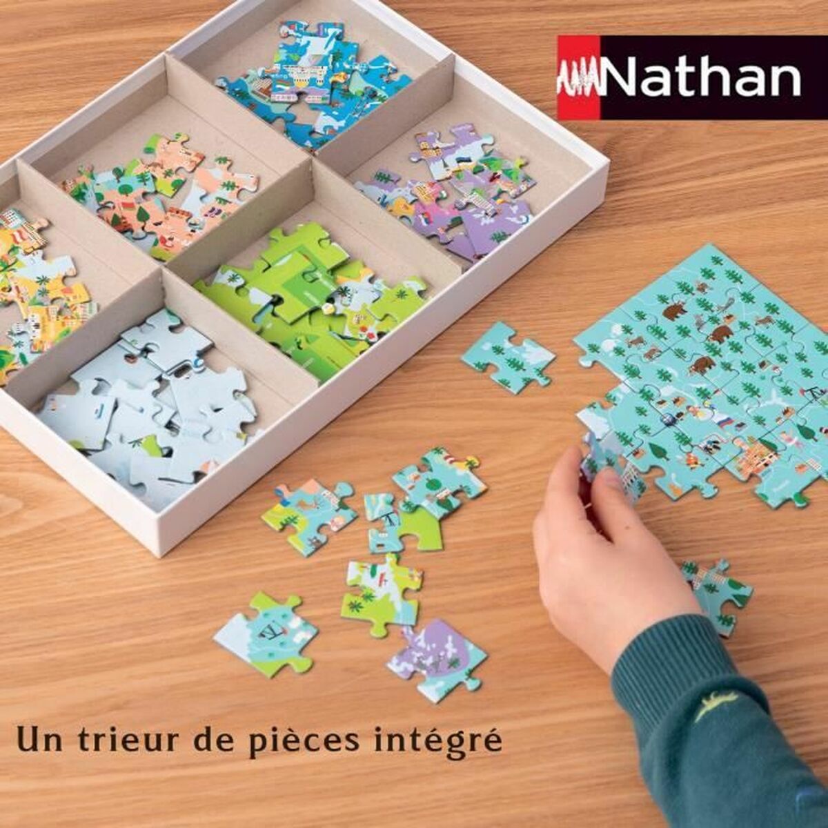 Pussel Nathan Dans l'espace (Cherche et trouve) 150 Delar - 4