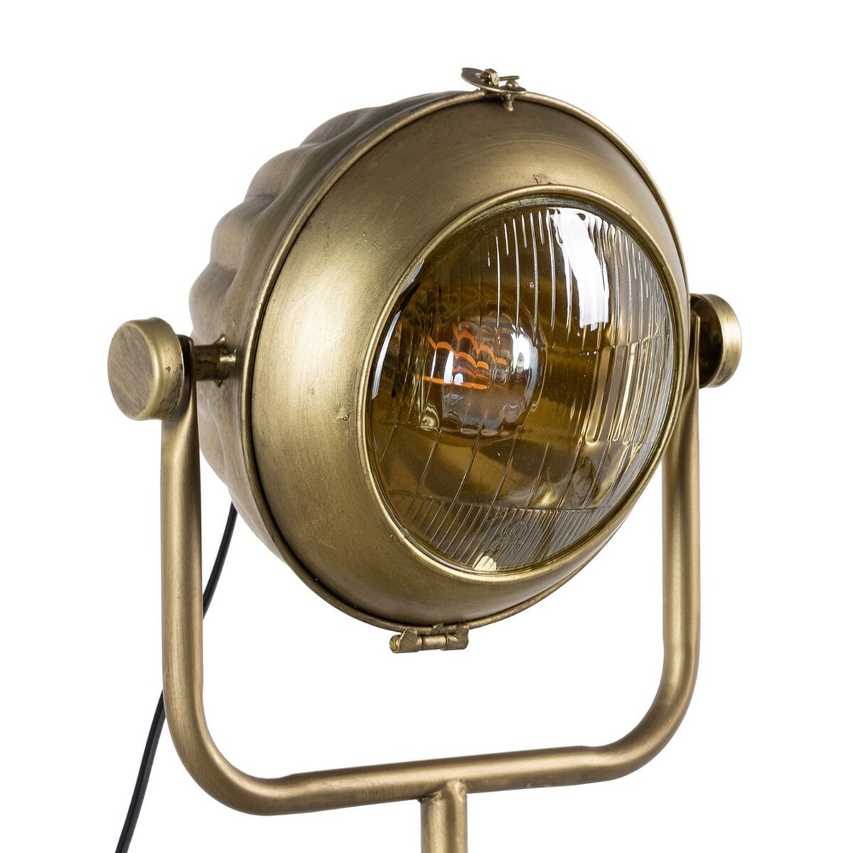 Bordslampa Gyllene Metall Järn 40 W 220 V 240 V 220-240 V 18 x 18 x 60 cm - 6