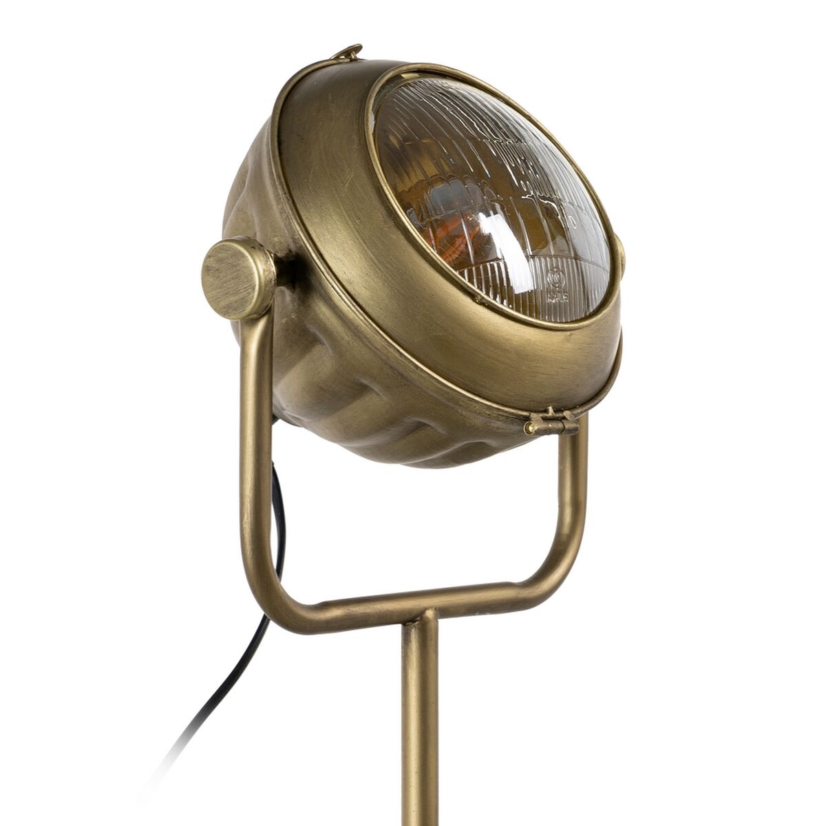 Bordslampa Gyllene Metall Järn 40 W 220 V 240 V 220-240 V 18 x 18 x 60 cm - 5