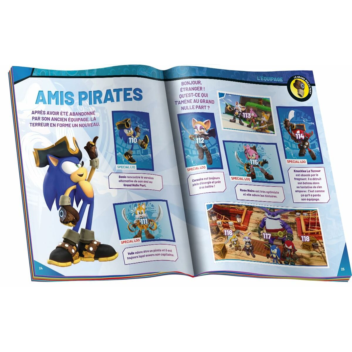 Sticker Album Panini Sonic Prime - 3