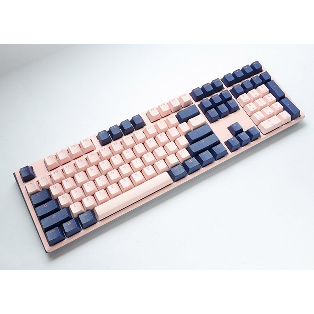 Trådlöst Tangentbord Ducky DKON2108-PUSPDFUPBBC1 Rosa Svartvit QWERTY - 7