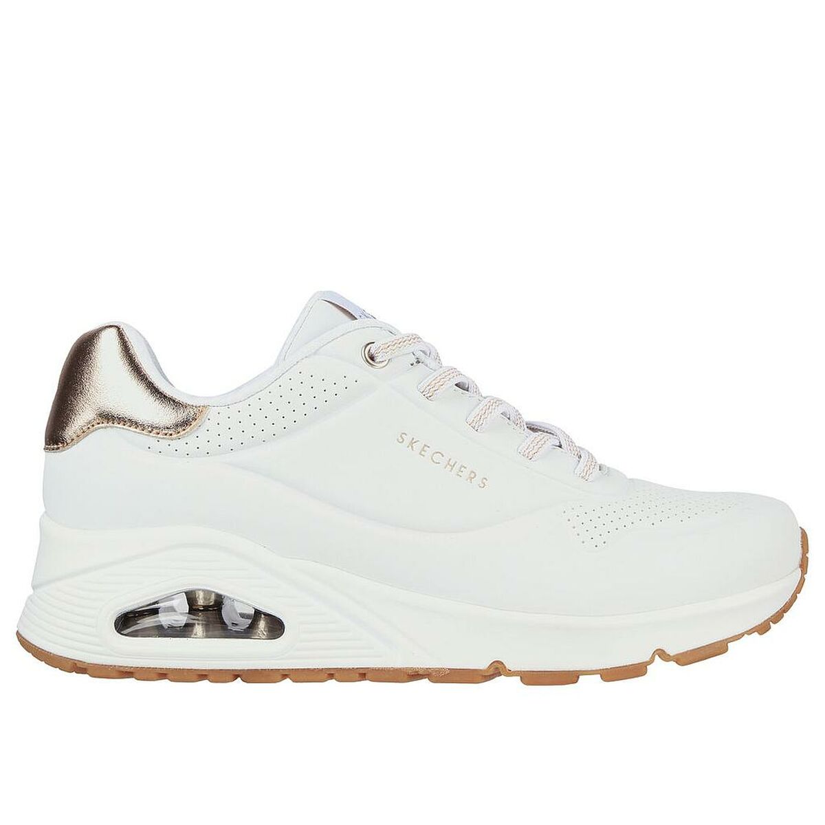 Gymnastiksko, Dam Skechers Vit