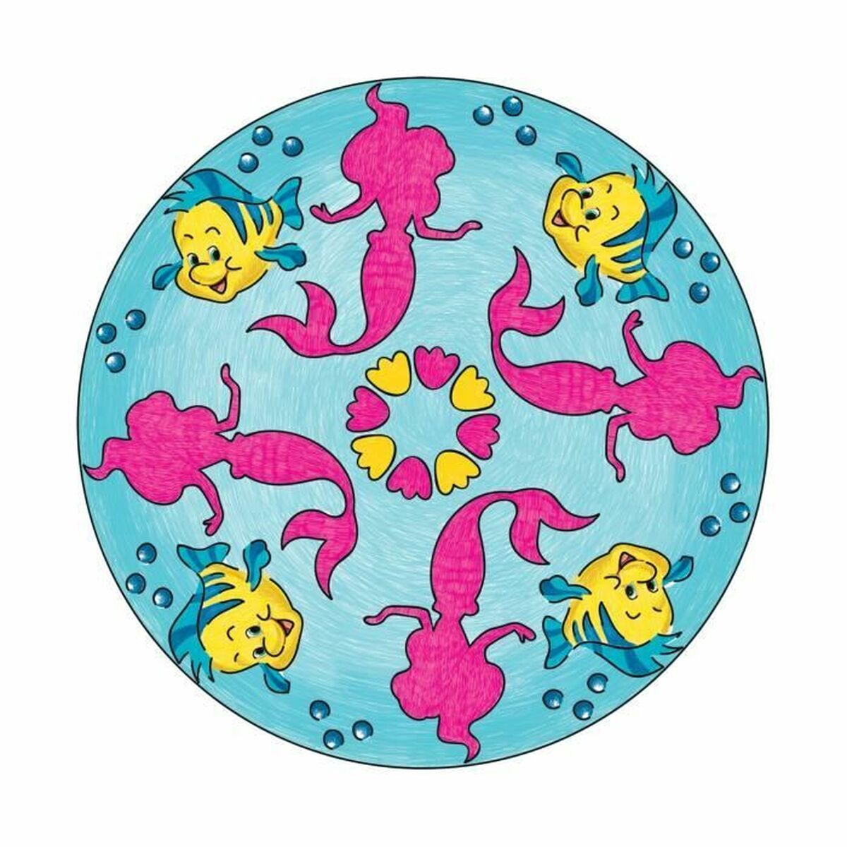 Pappershantverksspel Ravensburger Mandala Midi Disney Princesses - 3