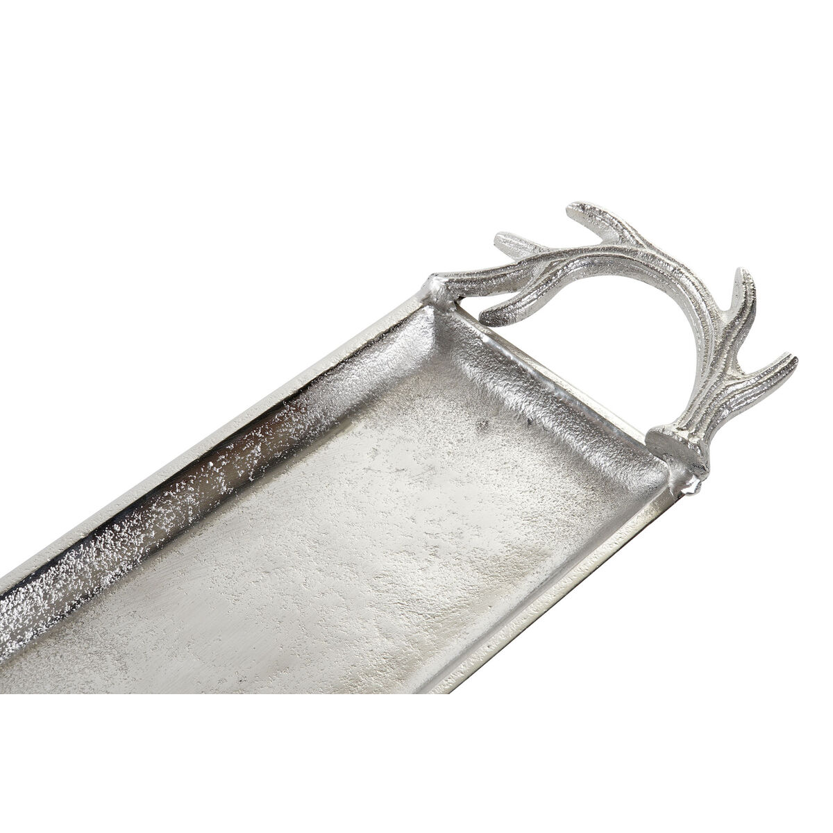 Bordsdekoration Home ESPRIT Silvrig Aluminium 69 X 13 X 5 cm - 2