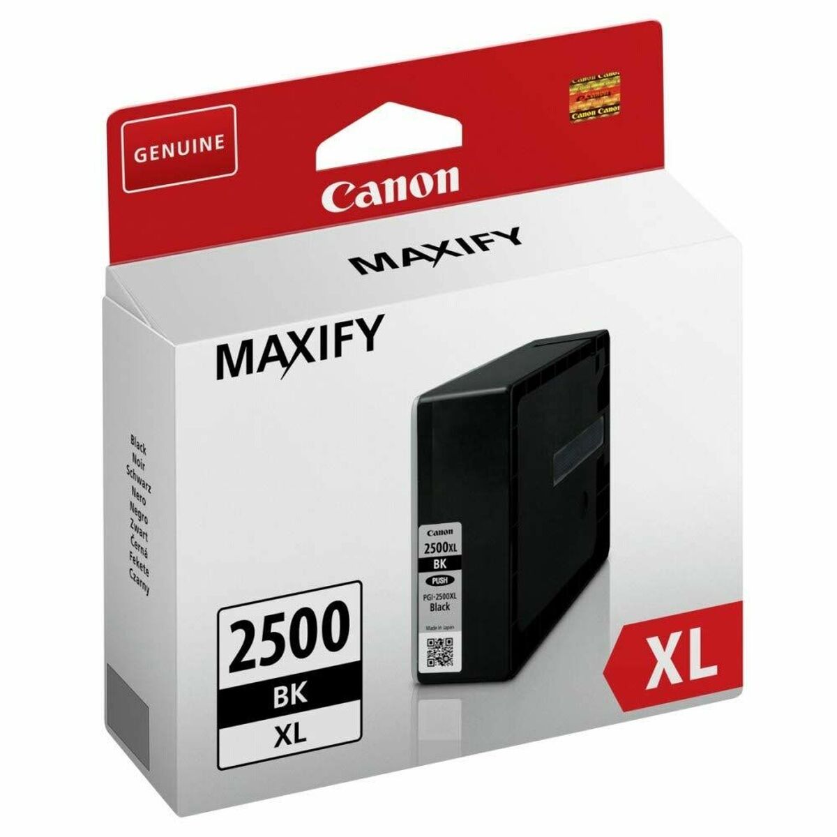 Original Bläckpatron Canon PGI-2500XL 19,3 ml-70,9 ml Svart