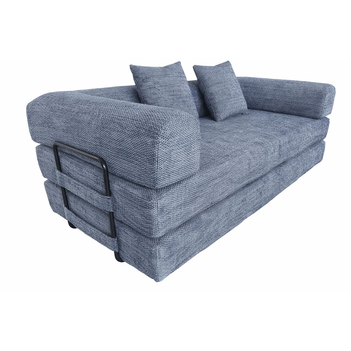 Soffa Home ESPRIT Ljusgrå Scandi 200 X 90 X 64 CM