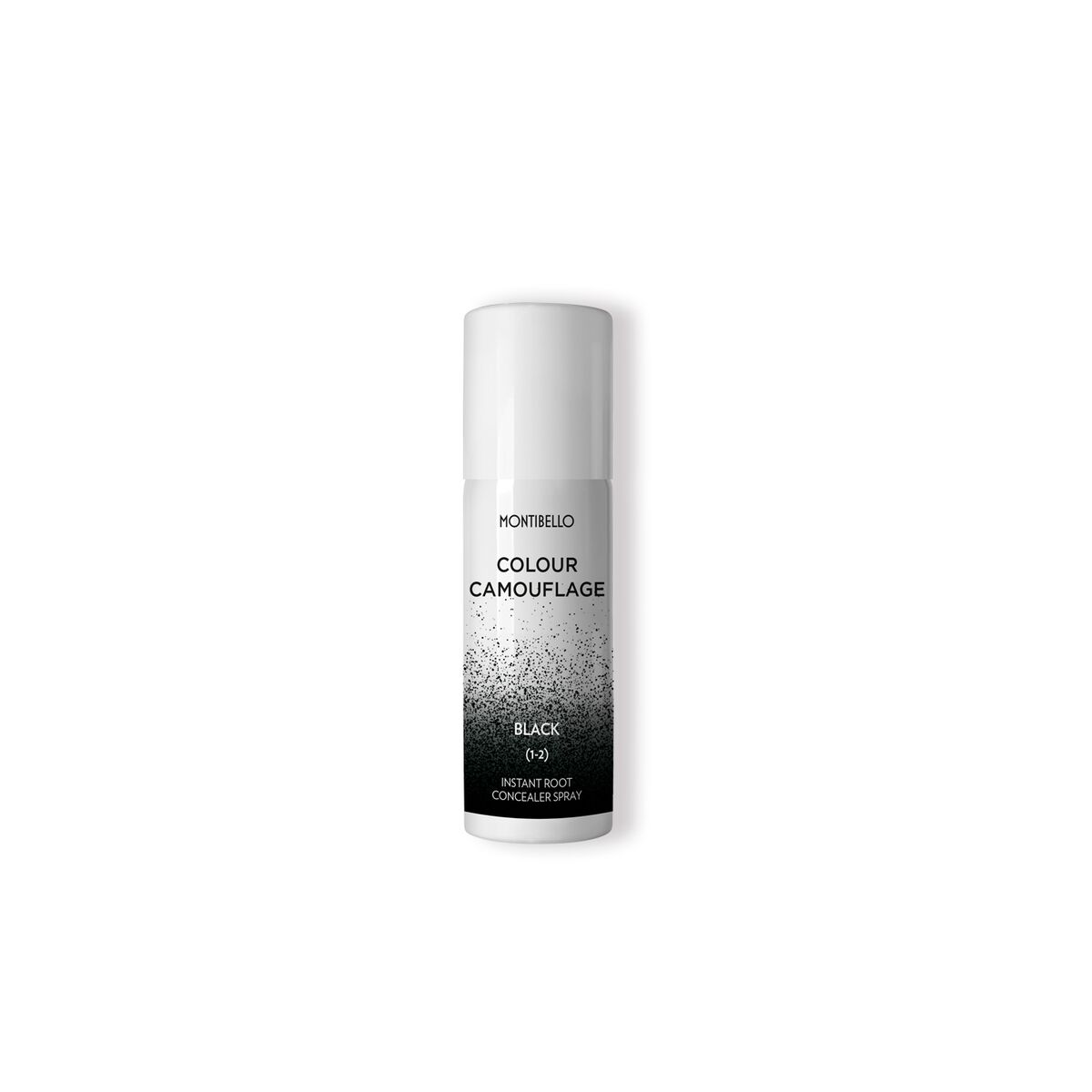 Hårrotsåterställande sprej Montibello Colour Camouflage Svart 125 ml