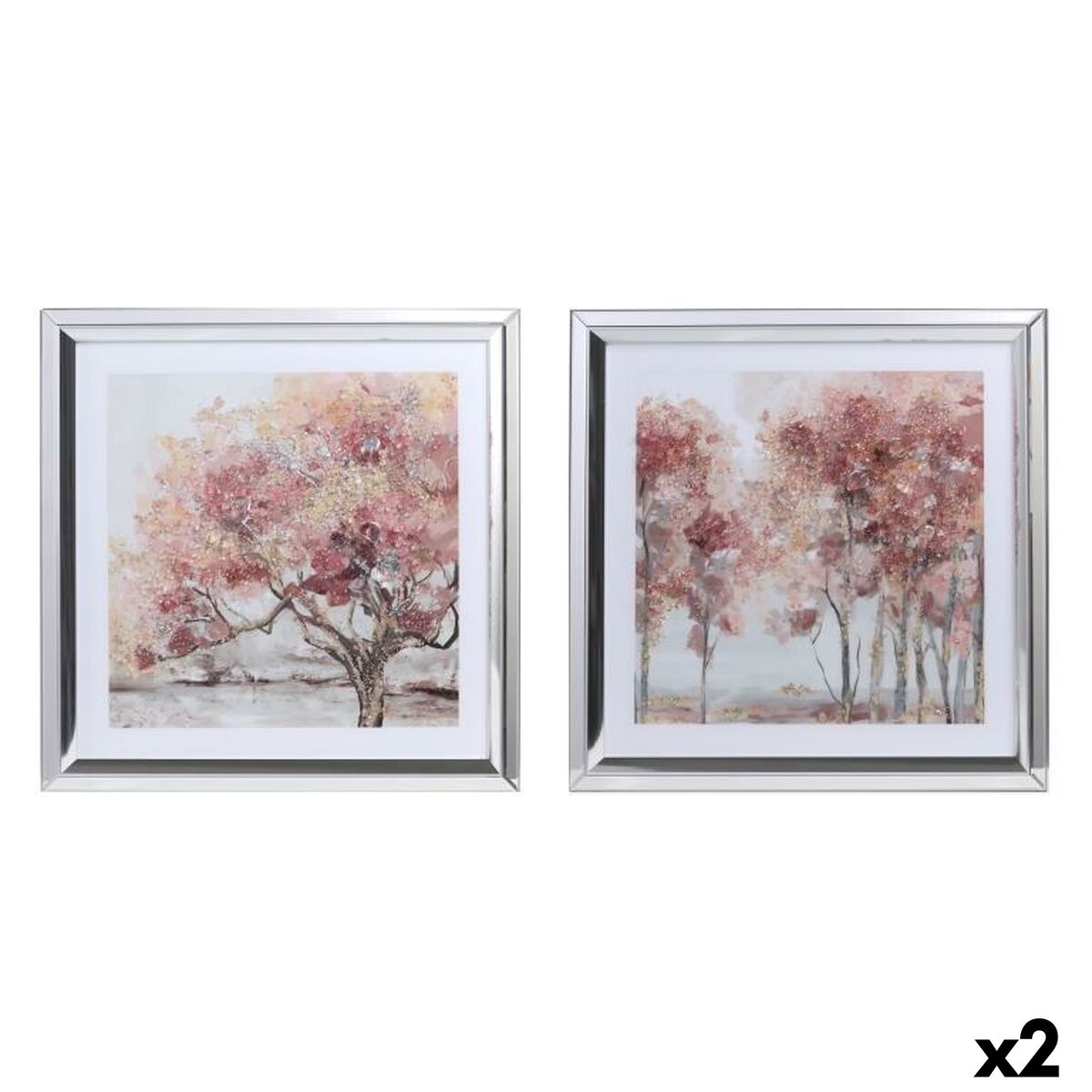 Tavla 3D DKD Home Decor polystyren kraftpapper 69 x 2,5 x 69 cm - 10