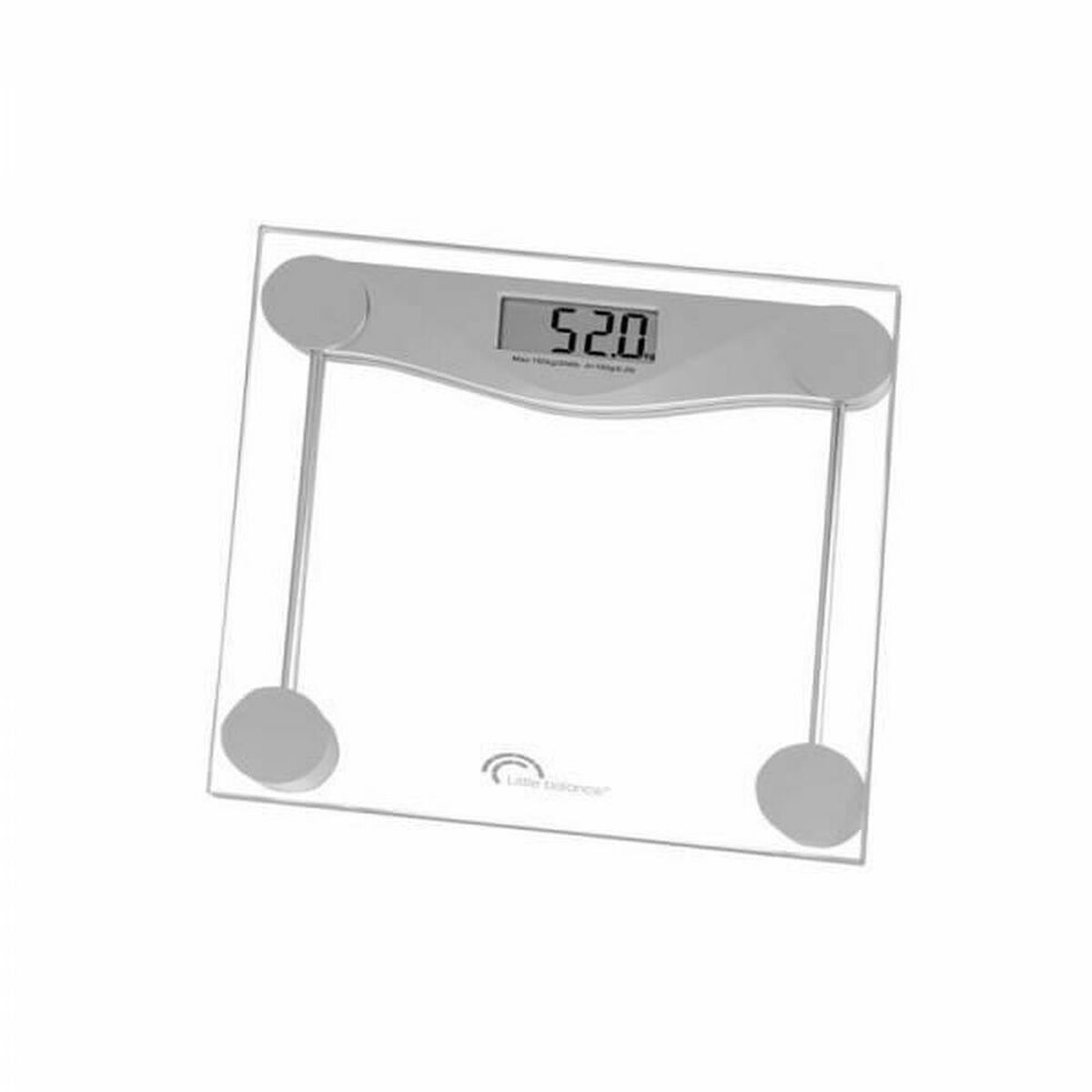 Digital Badrumsvåg Little Balance SB2 Transparent Härdat glas 160 kg - 2
