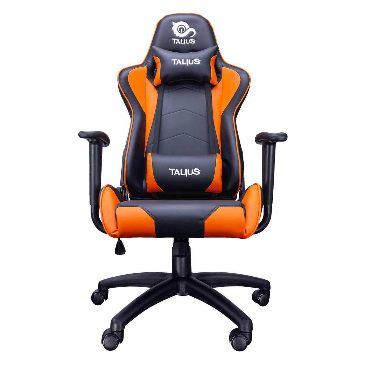 Spelstol Talius Gecko V2 Svart Orange Svart/Orange