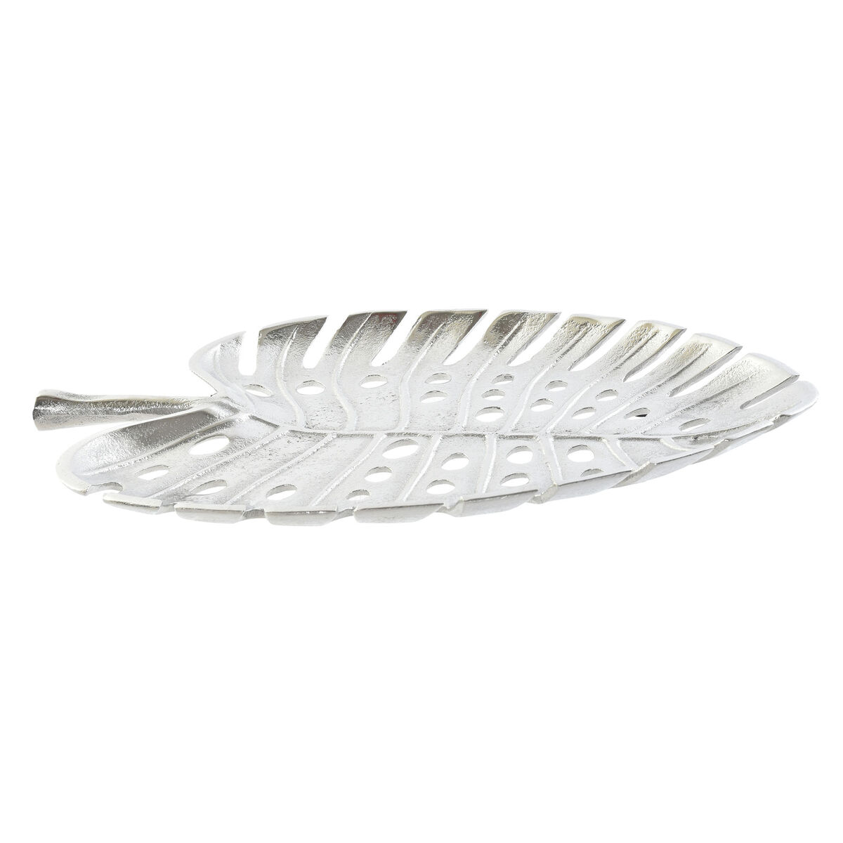 Bordsdekoration Home ESPRIT Silvrig Aluminium 38,5 x 28 x 3 cm