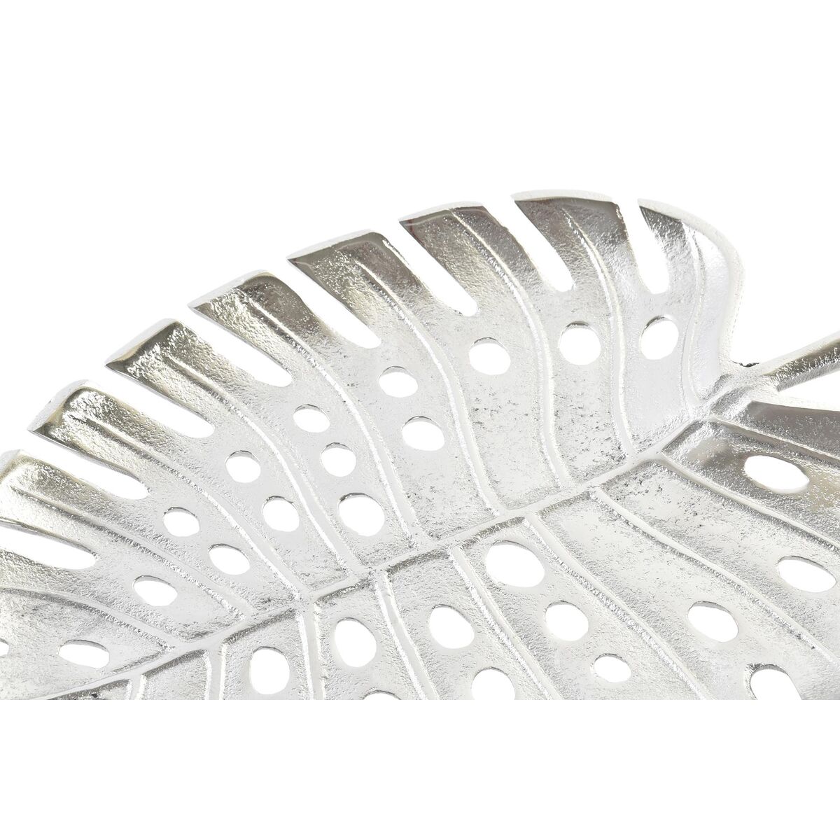 Bordsdekoration Home ESPRIT Silvrig Aluminium 38,5 x 28 x 3 cm - 2