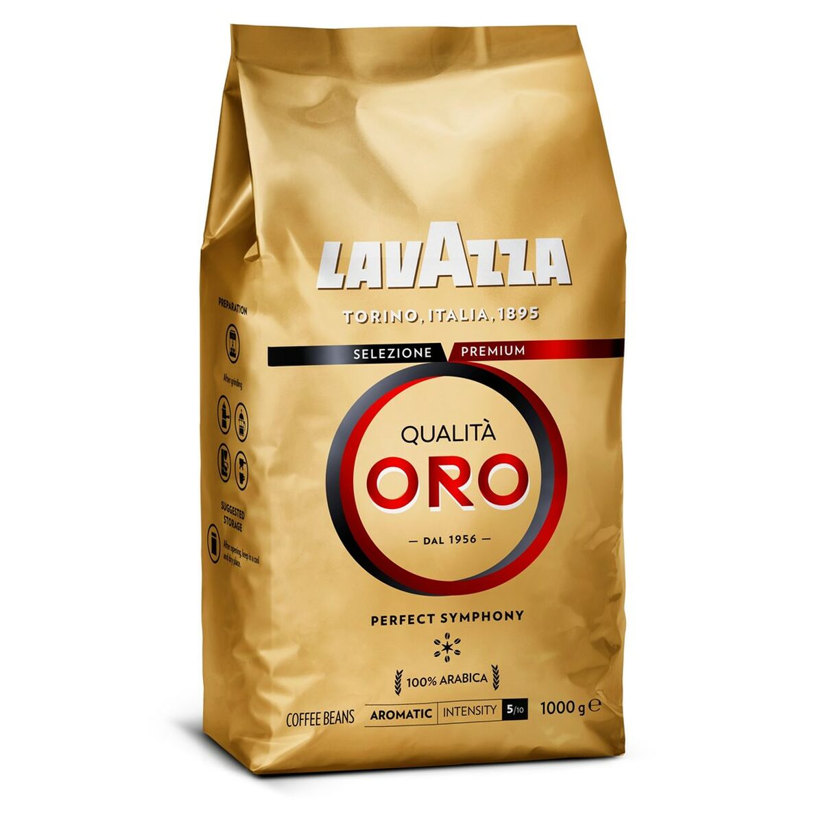 kaffebönor Lavazza Qualita Oro 1 kg