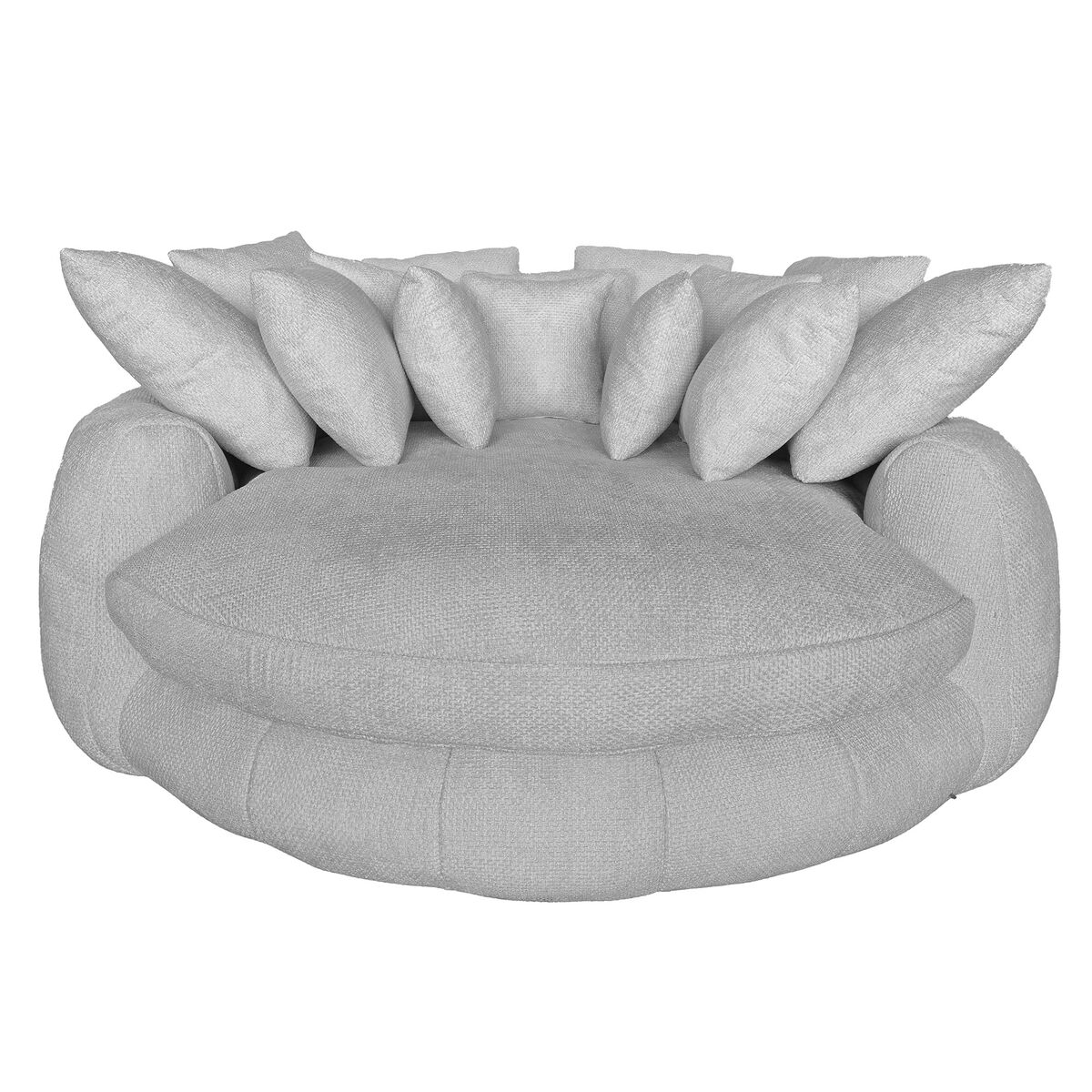 Soffa Home ESPRIT Ljusgrå Scandi 182 X 167 X 52,5 CM