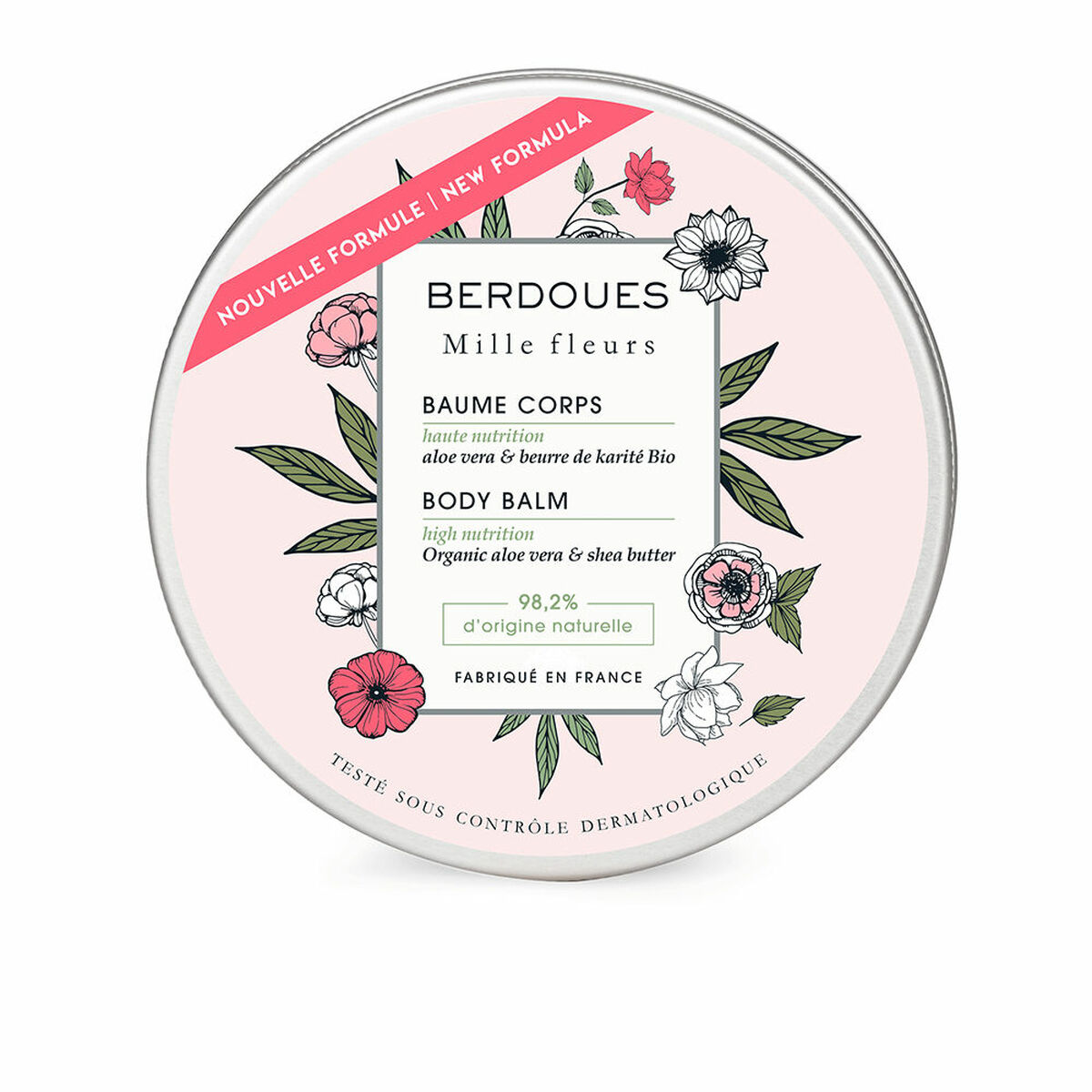 Fuktande kroppsbalsam Berdoues Mille Fleurs 200 ml - 2