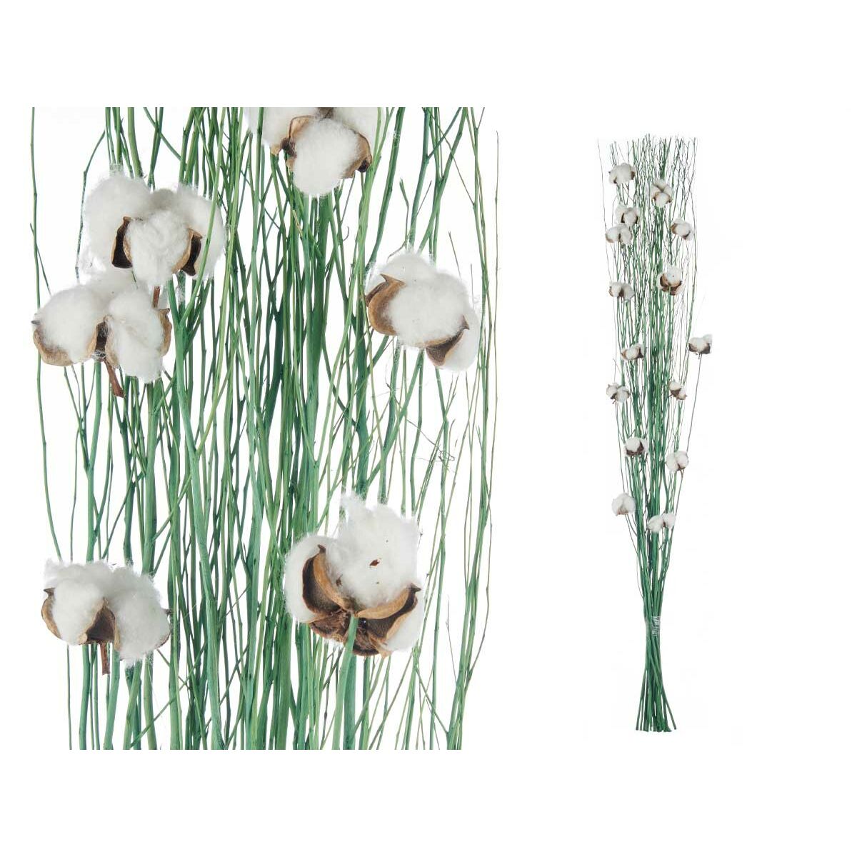Buketter Gift Decor Grön Lavendel Grönsak Bomull 10 x 100 x 18 cm 12 x 100 x 10 cm (18 antal) - 3