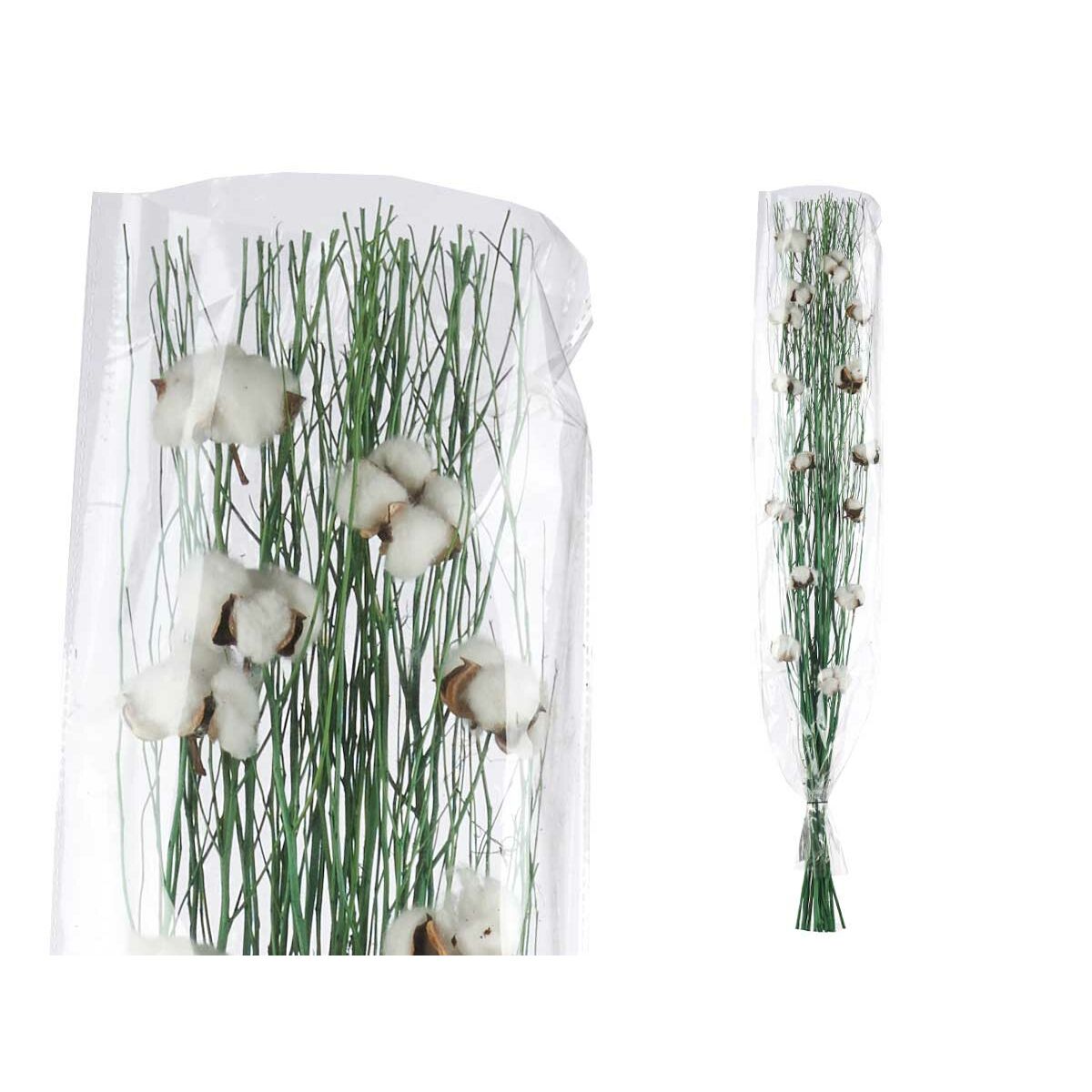 Buketter Gift Decor Grön Lavendel Grönsak Bomull 10 x 100 x 18 cm 12 x 100 x 10 cm (18 antal) - 6
