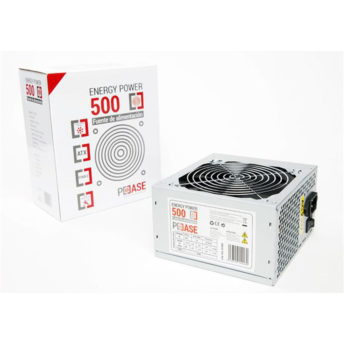 Strömtillförsel CoolBox PCA-EP500 ATX 500 W 500W - 4