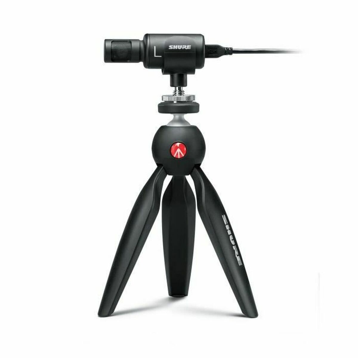 Mikrofon Shure MV88+DIG-VIDKIT Svart