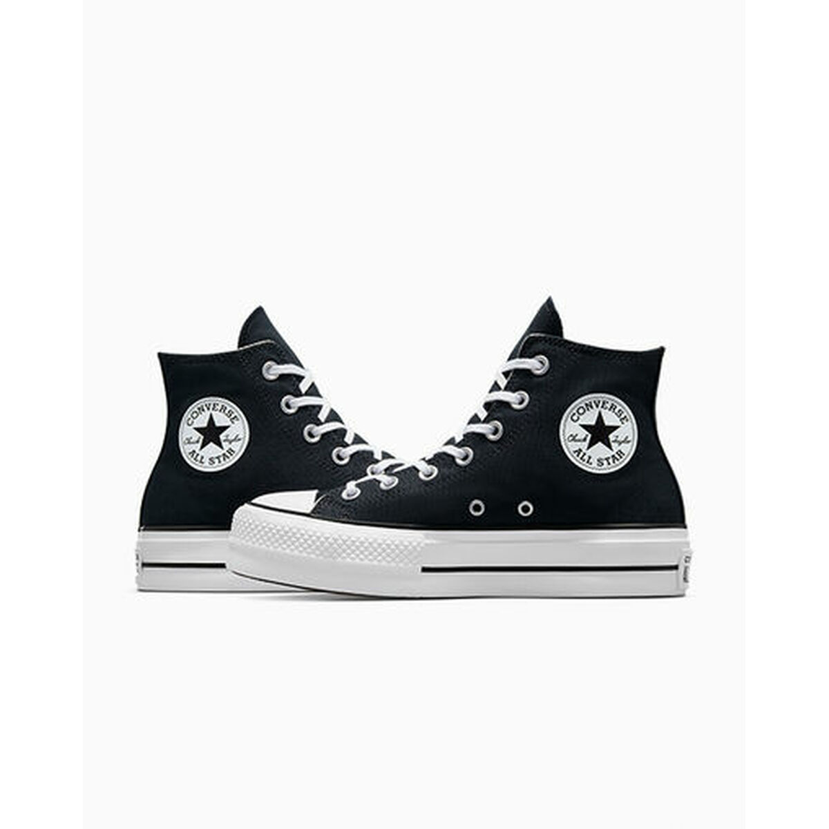 Casual Träningsskor Dam Converse All Star Platform High Top Svart - 5