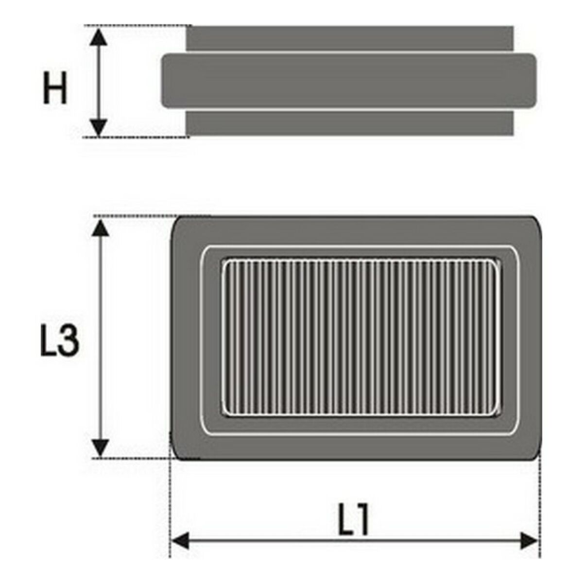 Luftfilter Green Filters P950334 - 4