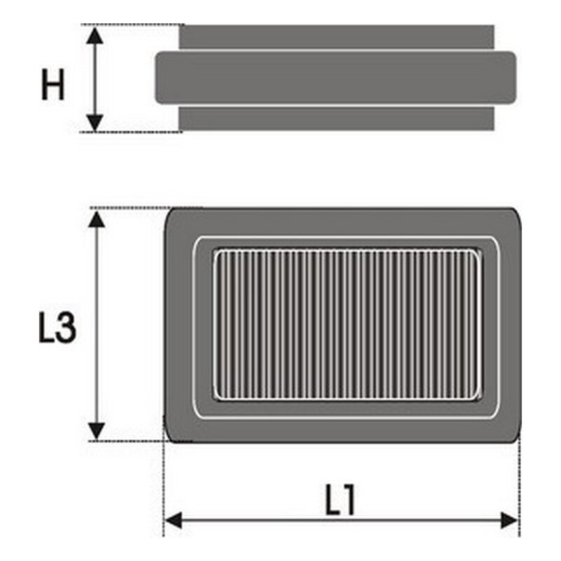 Luftfilter Green Filters P950334 - 2