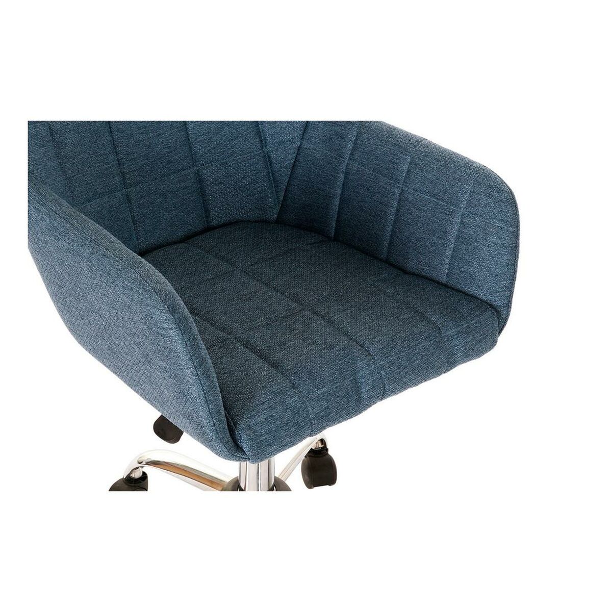 Stol DKD Home Decor Blå Multicolour Silvrig 52 x 60 x 79 cm - 20