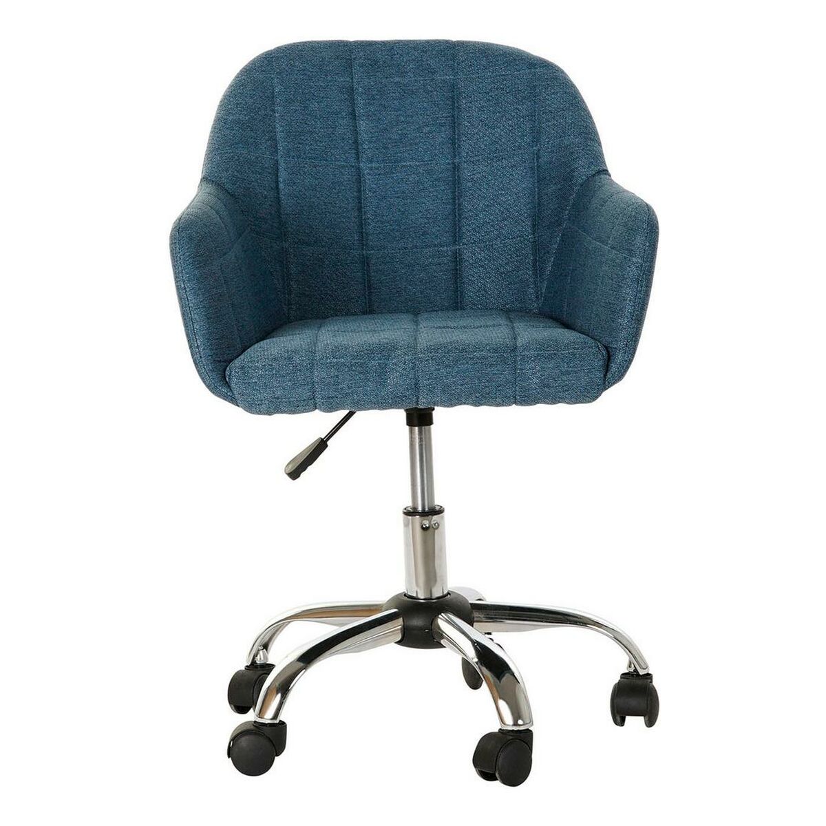 Stol DKD Home Decor Blå Multicolour Silvrig 52 x 60 x 79 cm - 12