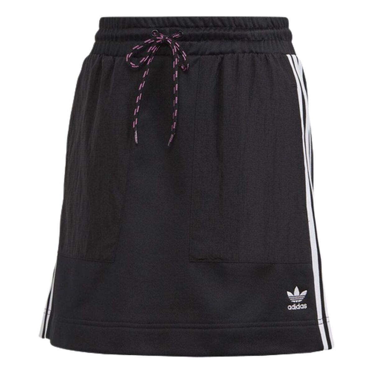 Tenniskjol Adidas Originals 3 stripes Svart - 5