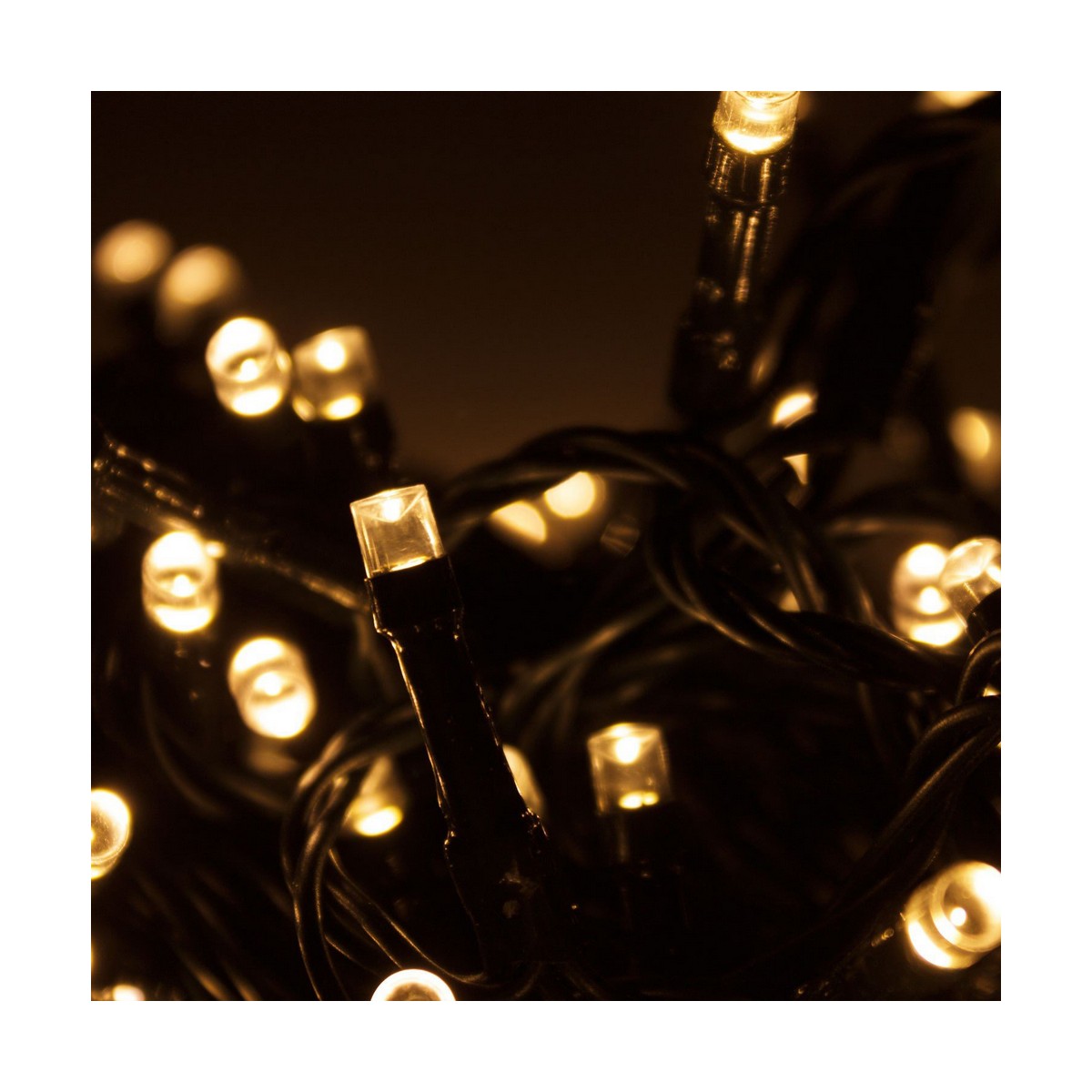 LED-krans AX8401030 Varmt ljus Varmvit 16,5 m - 5