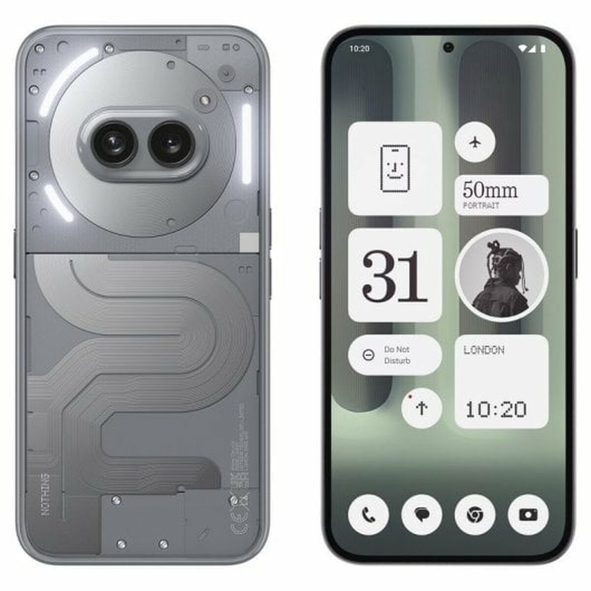Smartphone Nothing Phone 2(a) Plus 6,7" Octa Core 12 GB RAM 256 GB Grå