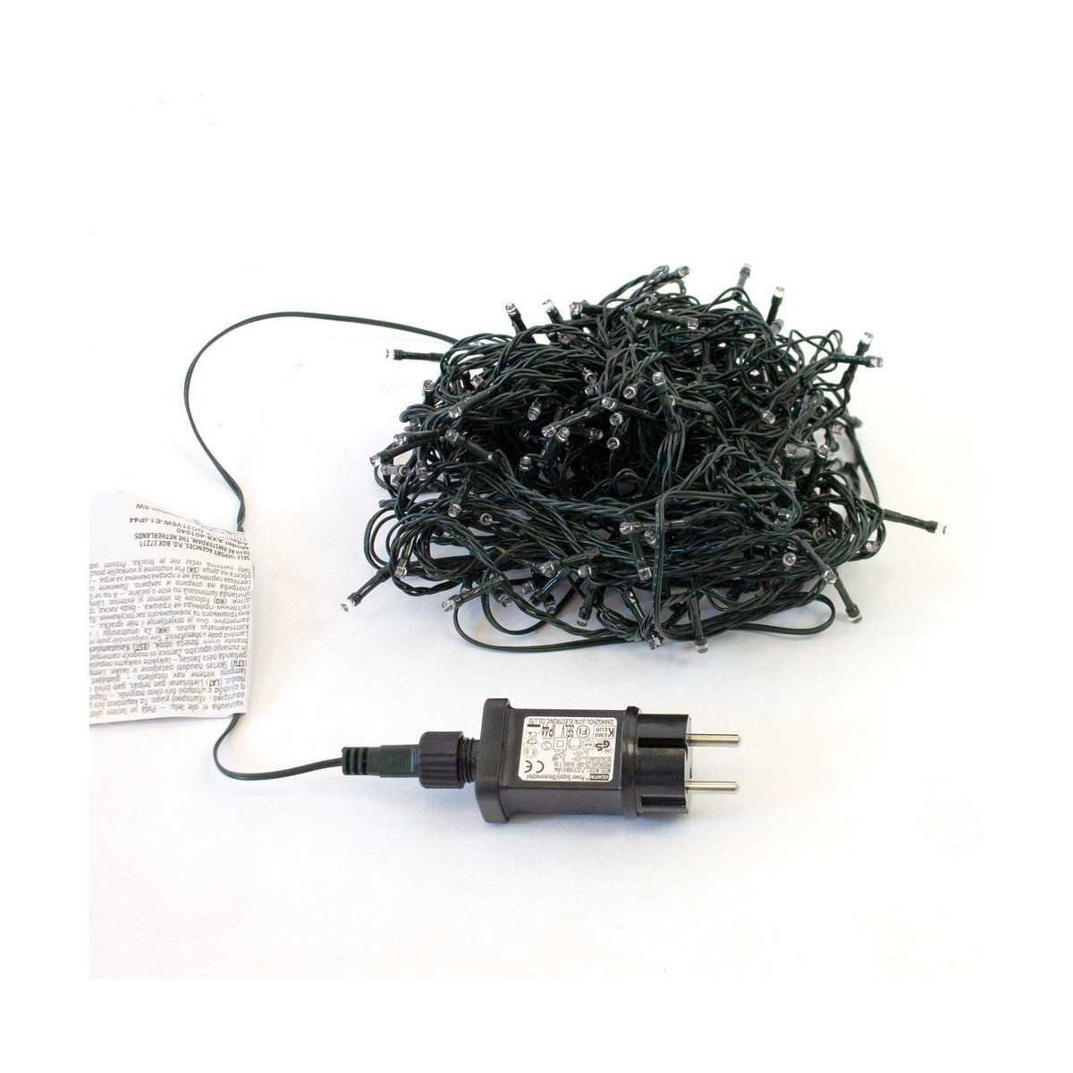 LED-krans AX8401040 Varmt ljus Varmvit 21 m Grön - 7