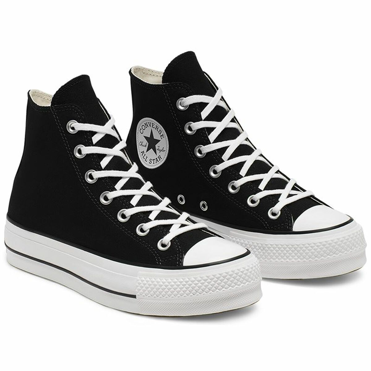 Gymnastiksko, Dam Converse Chuck Taylor All Star Platform Svart - 4