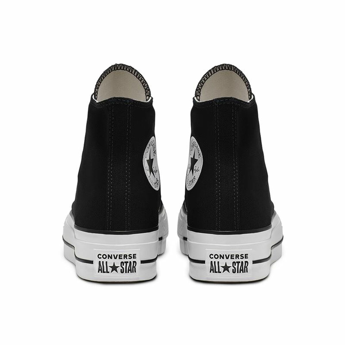 Gymnastiksko, Dam Converse Chuck Taylor All Star Platform Svart - 5