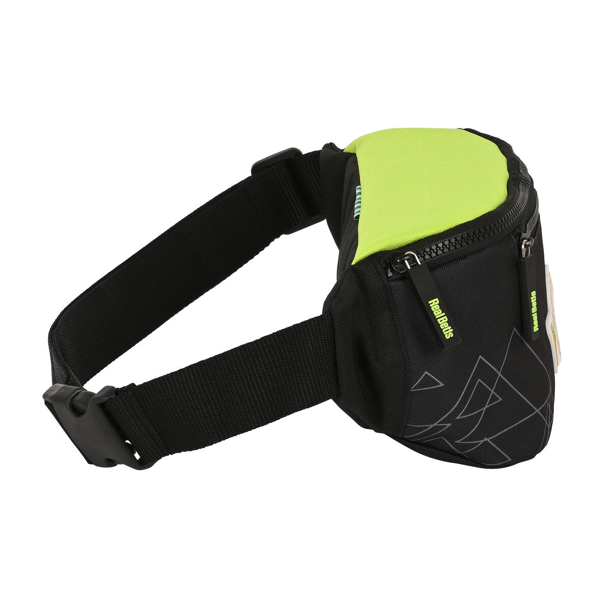 Midjeväska Real Betis Balompié Svart Lime Sportig 23 x 12 x 9 cm - 3
