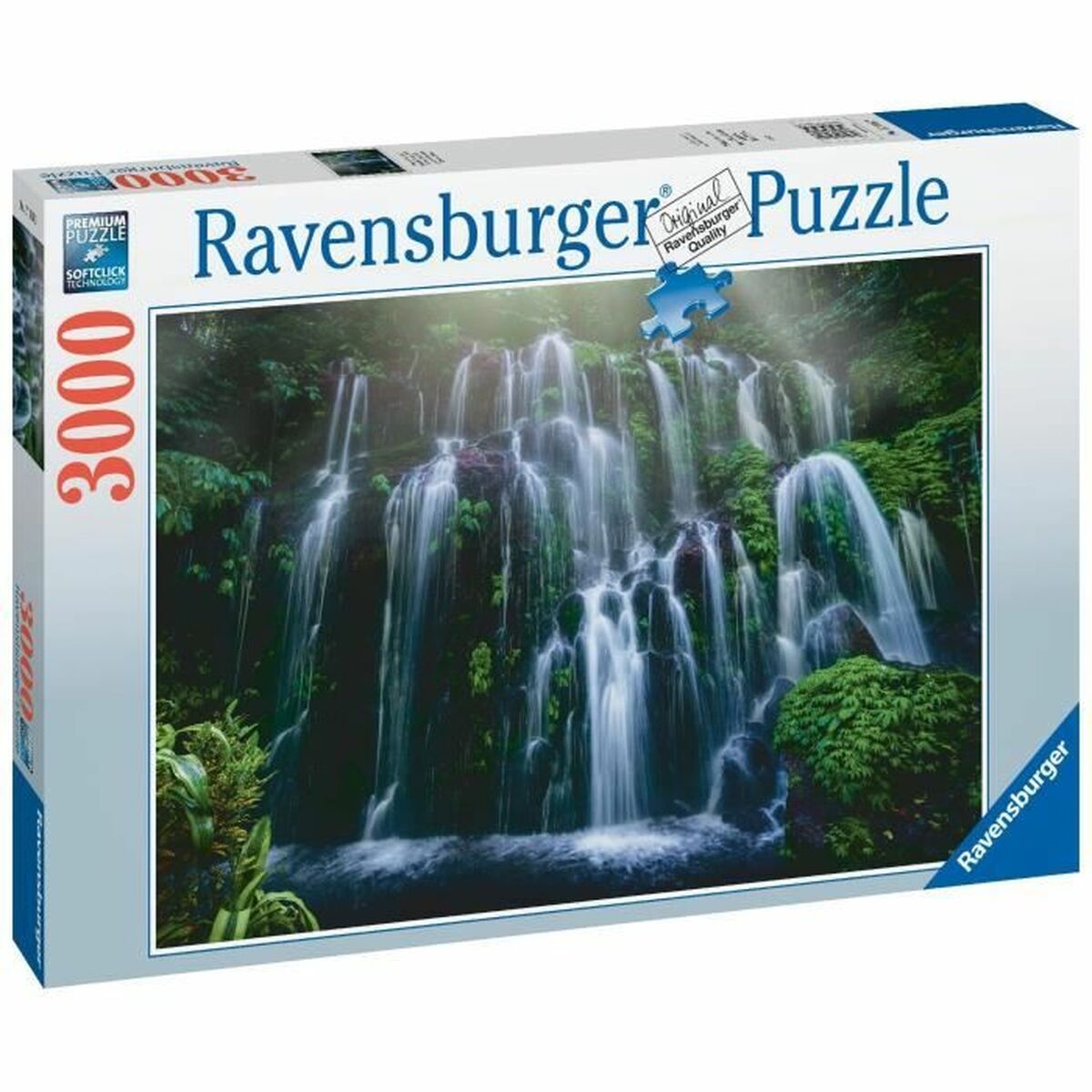 Pussel Ravensburger Chutes d'eau, Bali  Paysage et nature 3000 Delar
