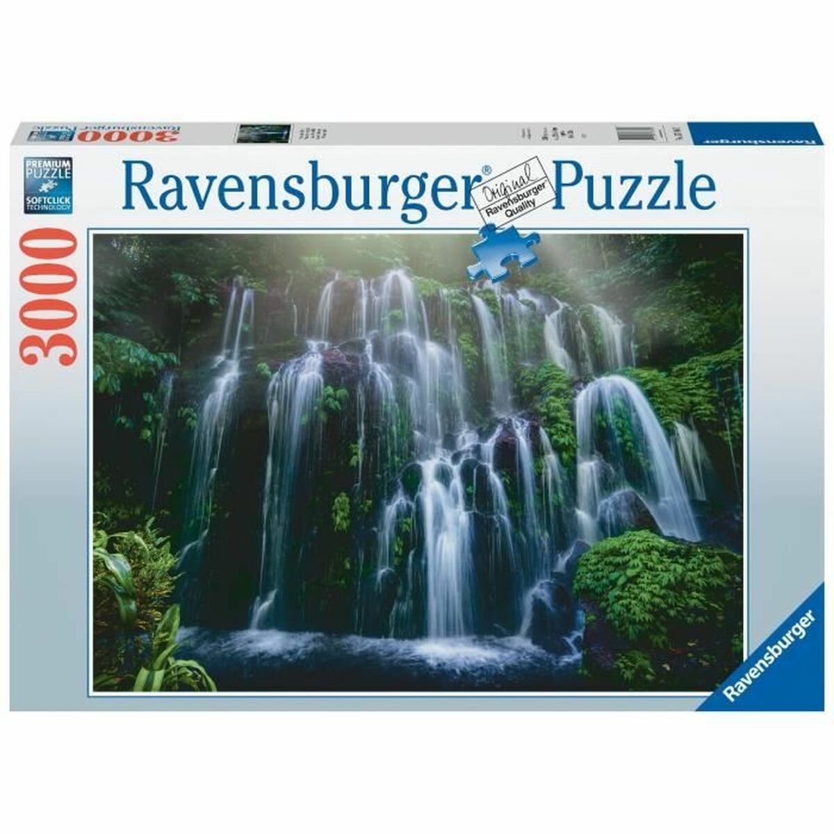 Pussel Ravensburger Chutes d'eau, Bali  Paysage et nature 3000 Delar - 2