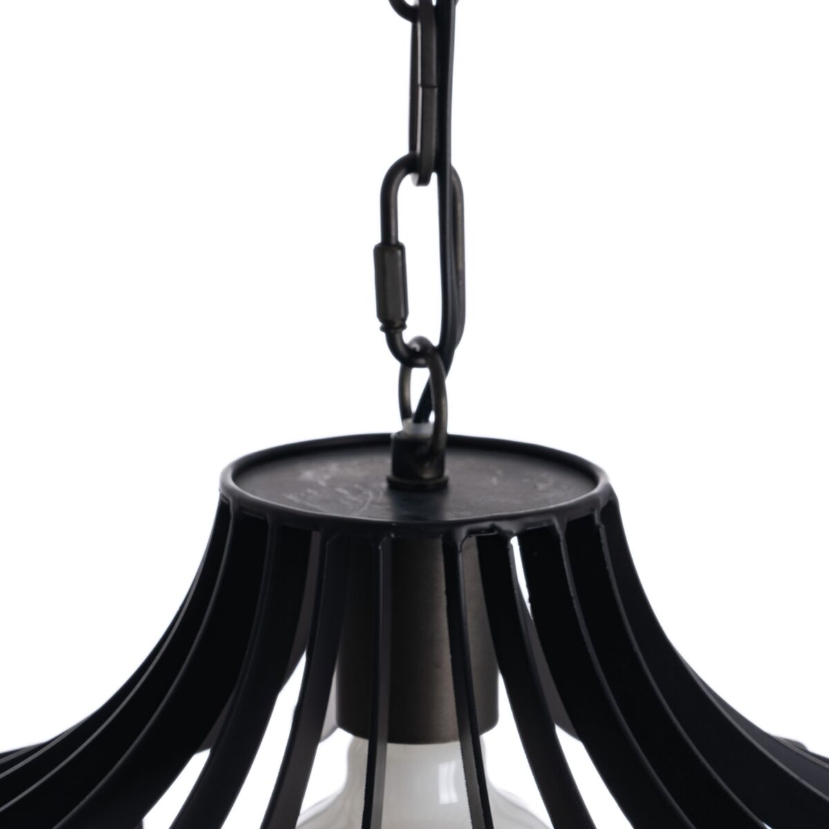 Taklampa 35 x 35 x 31 cm Svart Metall - 3