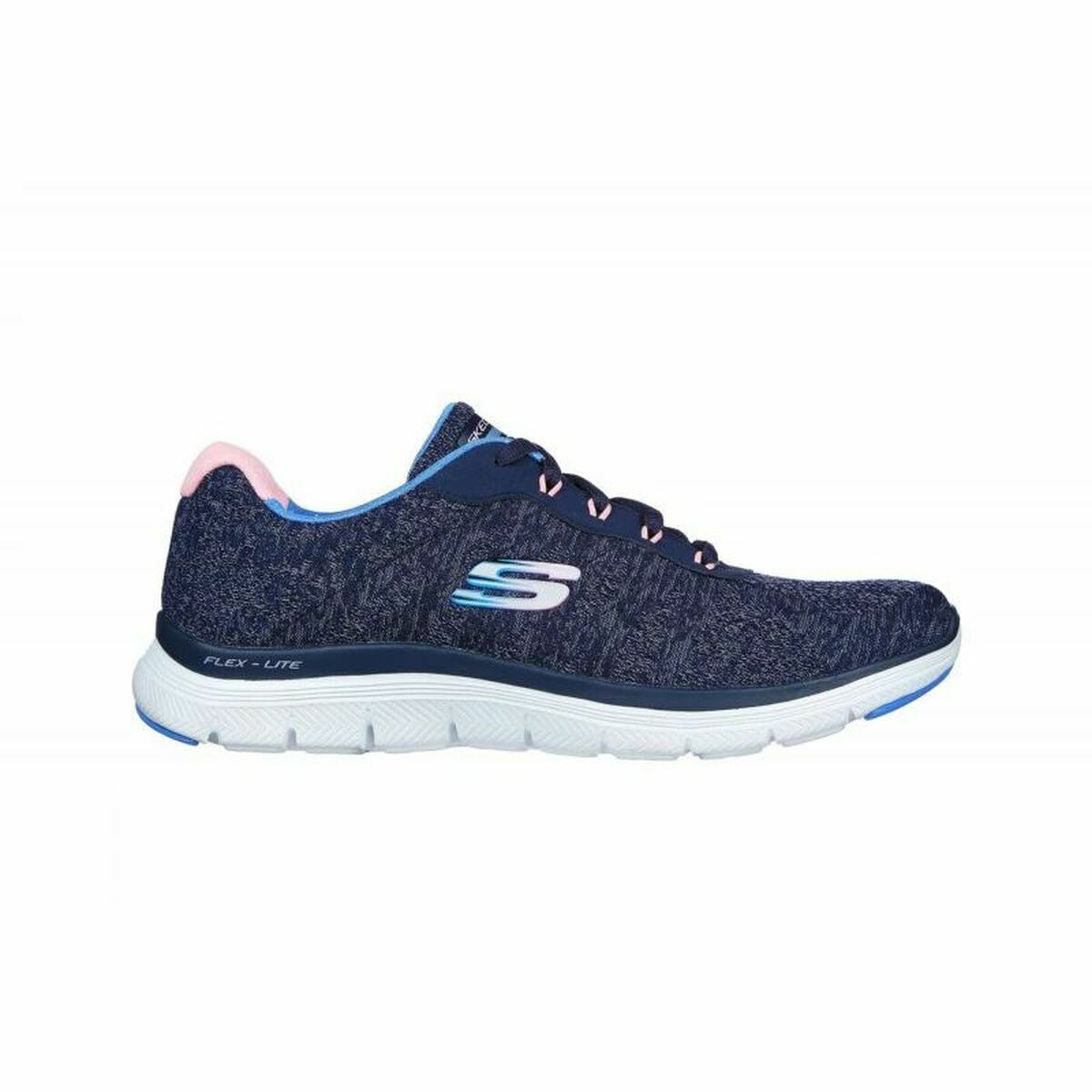 Gymnastiksko, Dam Skechers Flex Appeal 4.0 Marinblå