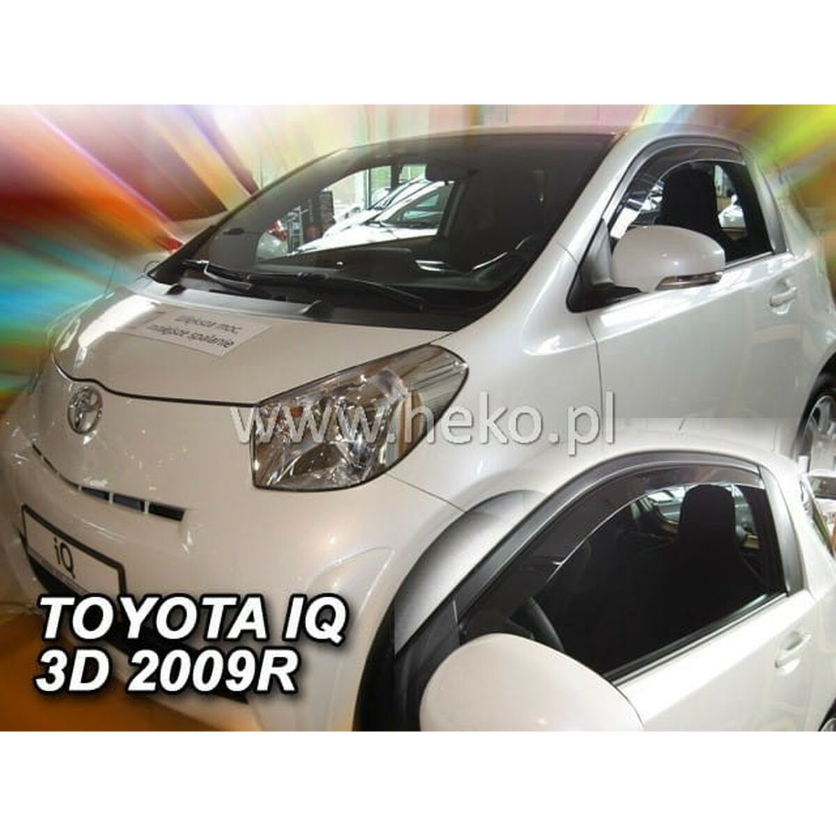 Vindavvisare HEKO HO29613 Toyota iQ Frontal 2 Delar - 2