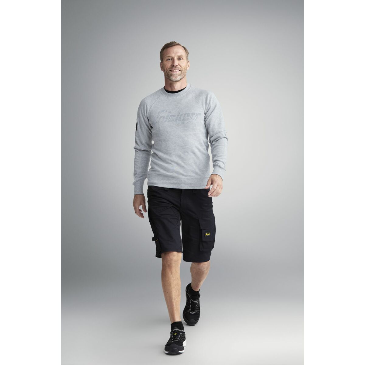 Herrshorts Snickers Workwear Svart - 3