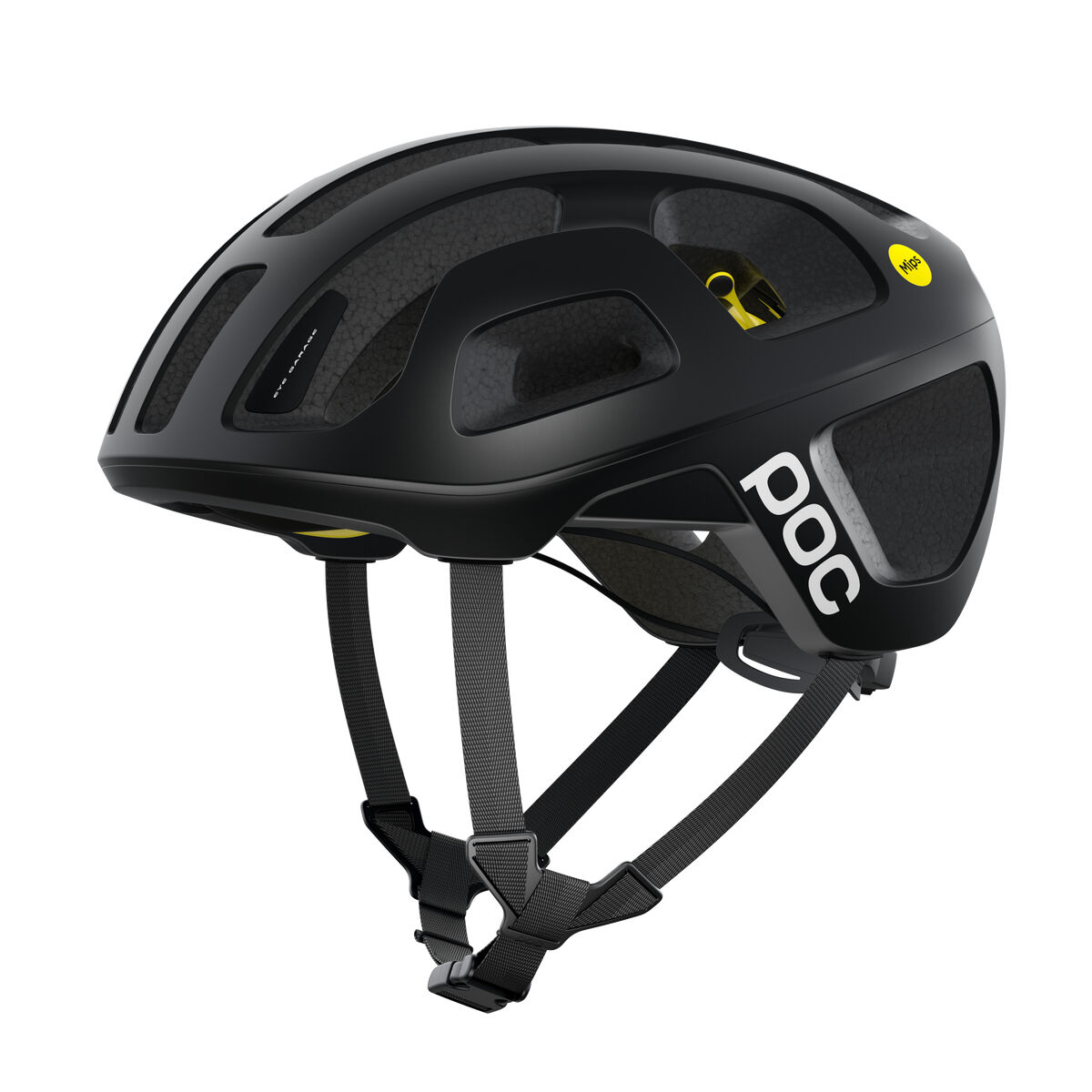 Cykelhjälm för vuxna POC OCTAL MIPS Svart 50-56 cm