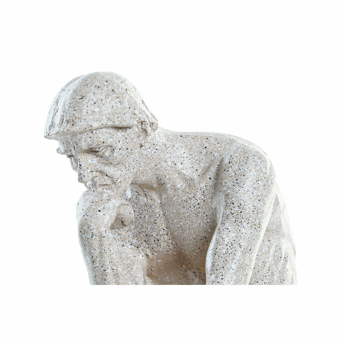 Prydnadsfigur DKD Home Decor The Thinker Beige Män 12 x 11 x 25 cm - 6