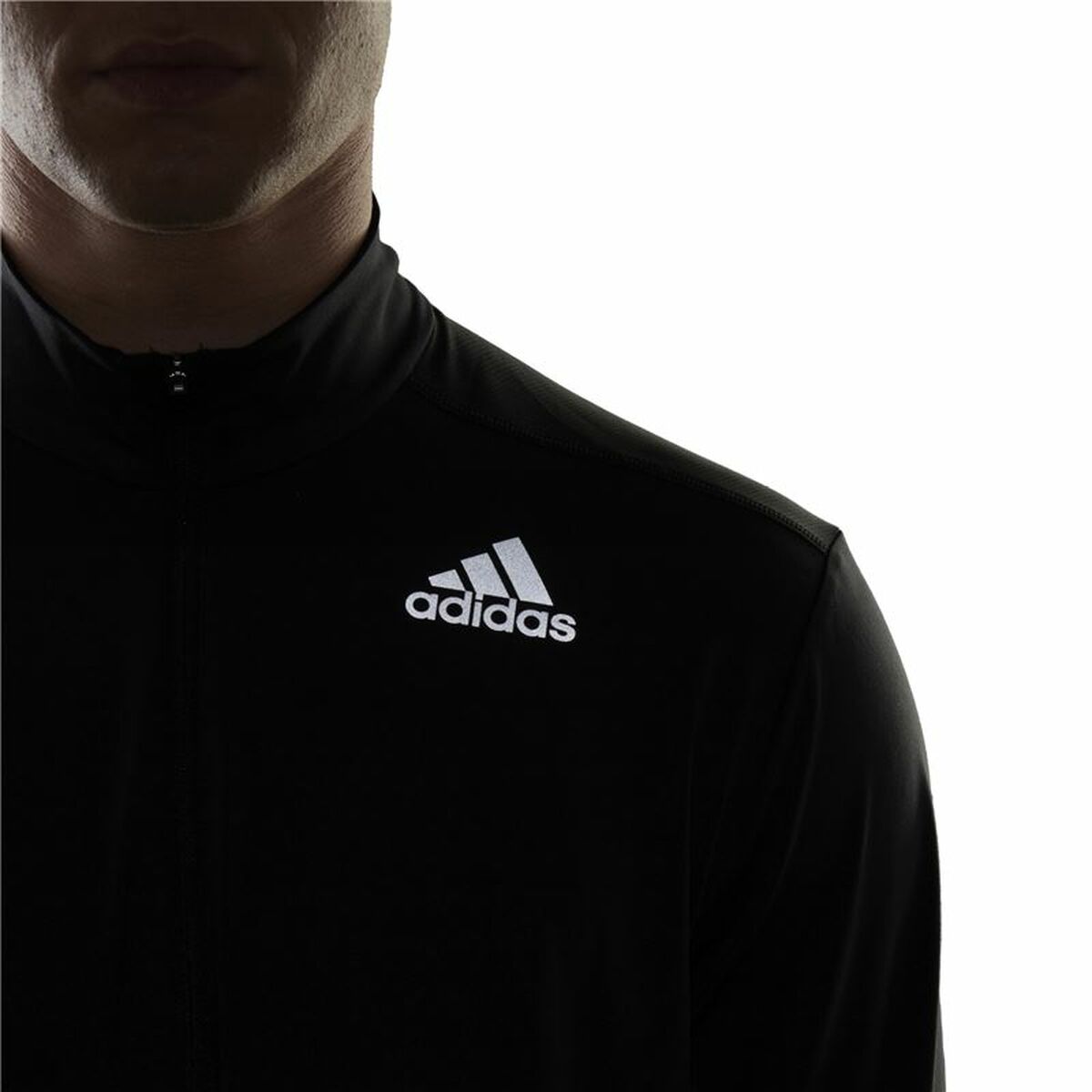 T-shirt med lång ärm Herr Adidas Own The Run Svart - 5