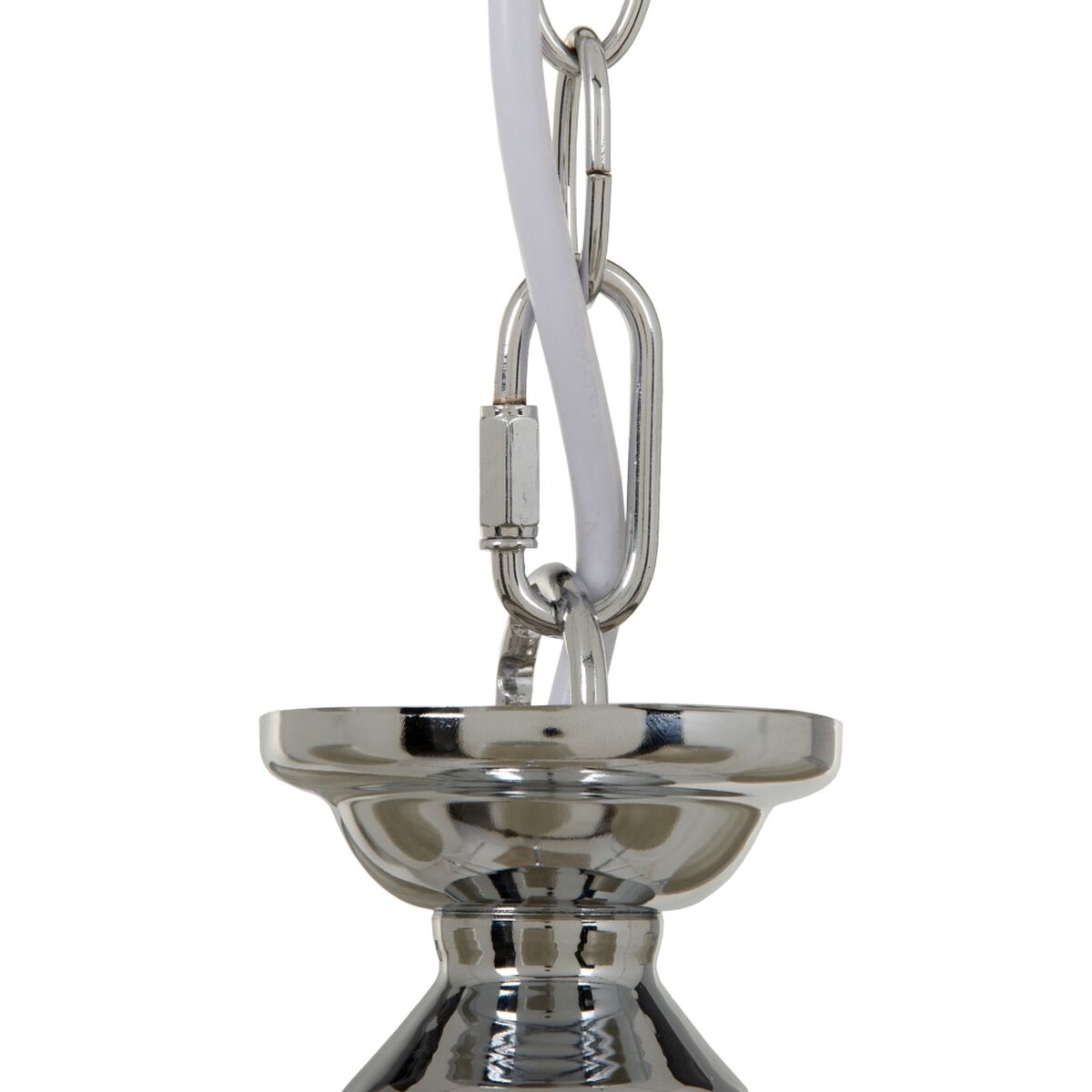 Taklampa Ø 14 cm 51 x 51 x 85 cm Metall Silver - 8